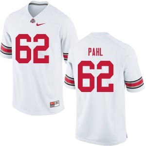 Men Brandon Pahl White Ohio State Football #62 Jersey 919642-672