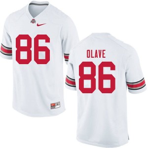 Men Chris Olave White OSU Football #86 Jersey 879294-753
