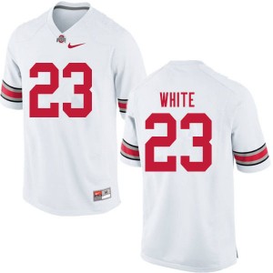 Men De'Shawn White White OSU Football #23 Jersey 985140-486