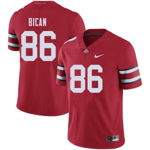 Men Gage Bican Red OSU Football #86 Jersey 731190-386