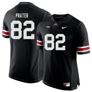 Men Garyn Prater Black Ohio State Football #82 Jersey 475659-483
