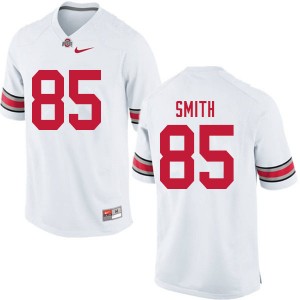 Men L'Christian Smith White OSU Football #85 Jersey 557442-899