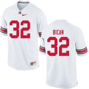 Men Luciano Bican White OSU Football #32 Jersey 195481-300