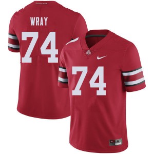 Men Max Wray Red Ohio State Buckeyes Football #74 Jersey 555831-519