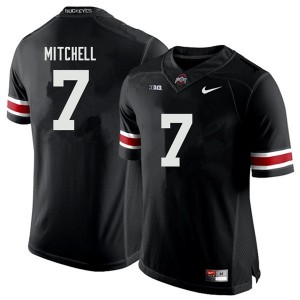 Men Teradja Mitchell Black Ohio State Football #7 Jersey 371710-121