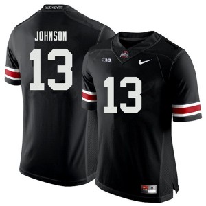 Men Tyreke Johnson Black OSU Football #13 Jersey 197572-892