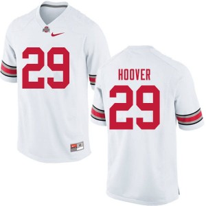 Men Zach Hoover White OSU Football #29 Jersey 331809-339