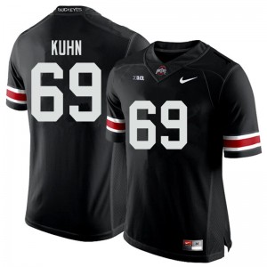 Men Chris Kuhn Black Ohio State Football #69 Jersey 589848-598