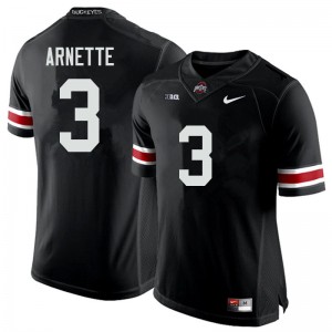 Men Damon Arnette Black OSU Football #3 Jersey 251059-665