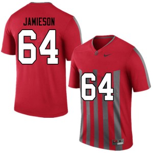 Men Jack Jamieson Throwback OSU Football #64 Jersey 599595-396