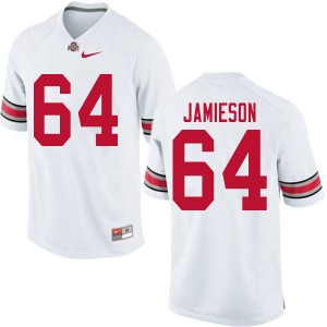Men Jack Jamieson White Ohio State Football #64 Jersey 967600-601
