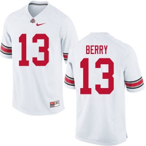 Men Rashod Berry White Ohio State Buckeyes Football #13 Jersey 994051-388