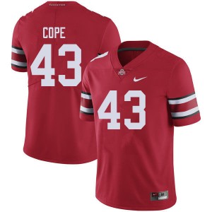Men Robert Cope Red OSU Football #43 Jersey 543791-780