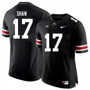 Men Bryson Shaw Black OSU Football #17 Jersey 236331-861