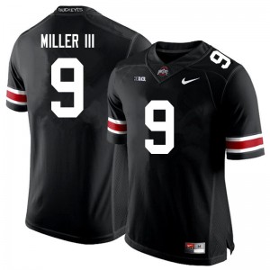 Men Jack Miller III Black OSU Football #9 Jersey 570188-613