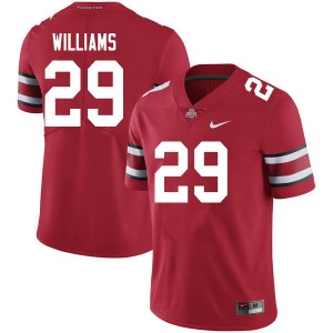 Men Kourt Williams Scarlet OSU Buckeyes Football #29 Jersey 287015-621