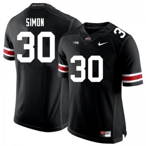 Men Cody Simon Black OSU Football #30 Jersey 939749-428