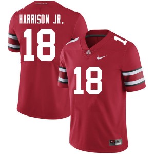 Men Marvin Harrison Jr. Red OSU Buckeyes Football #18 Jersey 768094-521