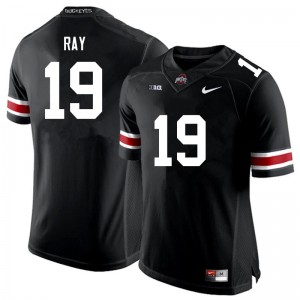 Men Chad Ray Black OSU Football #19 Jersey 154416-206