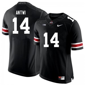 Men Kojo Antwi Black OSU Football #14 Jersey 485949-307