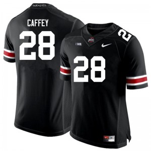 Men TC Caffey Black OSU Buckeyes Football #28 Jersey 879881-648