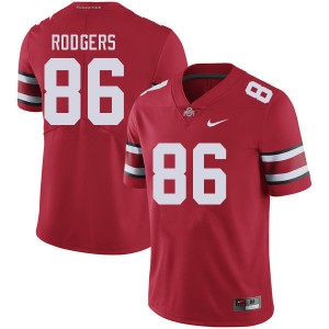 Men Bryson Rodgers Red OSU Football #86 Jersey 465059-819