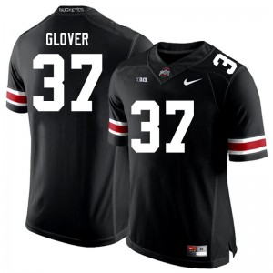 Men Nigel Glover Black OSU Football #37 Jersey 235253-739