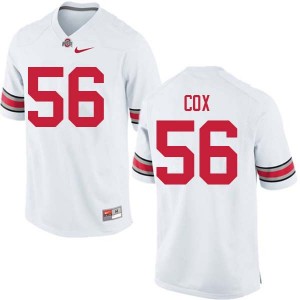 Men Aaron Cox White OSU Football #56 Jersey 659480-172