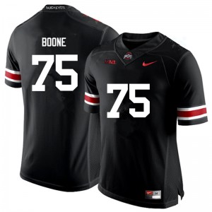 Men Alex Boone Black OSU Buckeyes Football #75 Jersey 405653-954