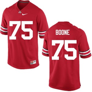 Men Alex Boone Red Ohio State Buckeyes Football #75 Jersey 592534-349