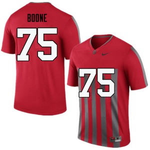 Men Alex Boone Throwback Ohio State Football #75 Jersey 987274-587