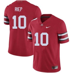 Men Amir Riep Red OSU Buckeyes Football #10 Jersey 178513-474