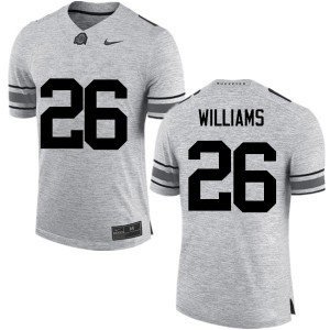 Men Antonio Williams Gray Ohio State Football #26 Jersey 198364-647