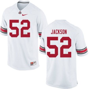 Men Antwuan Jackson White OSU Buckeyes Football #52 Jersey 926342-247