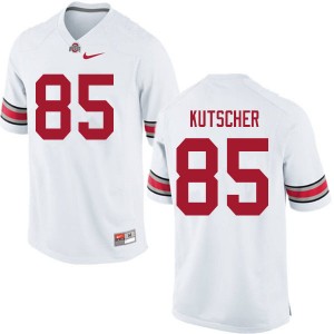 Men Austin Kutscher White OSU Football #85 Jersey 148384-194