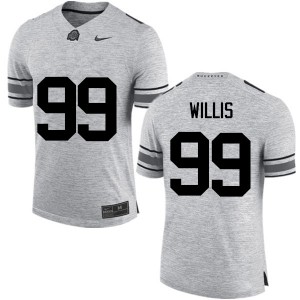 Men Bill Willis Gray OSU Buckeyes Football #99 Jersey 962732-592
