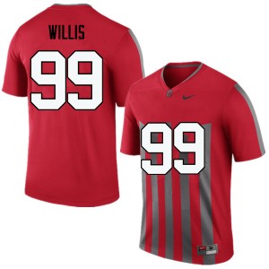 Men Bill Willis Throwback OSU Football #99 Jersey 139460-834