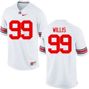 Men Bill Willis White OSU Buckeyes Football #99 Jersey 494718-328