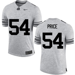 Men Billy Price Gray Ohio State Football #54 Jersey 234940-753