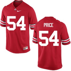 Men Billy Price Red OSU Football #54 Jersey 342935-589