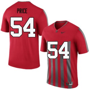 Men Billy Price Throwback Ohio State Football #54 Jersey 492400-434