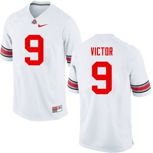 Men Binjimen Victor White Ohio State Football #9 Jersey 197550-930