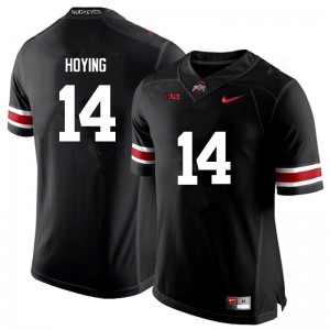 Men Bobby Hoying Black Ohio State Buckeyes Football #14 Jersey 896338-353
