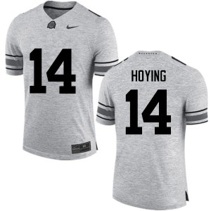 Men Bobby Hoying Gray Ohio State Buckeyes Football #14 Jersey 987574-859