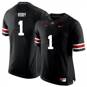 Men Bradley Roby Black Ohio State Buckeyes Football #1 Jersey 966804-375