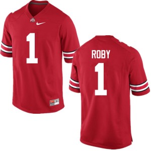 Men Bradley Roby Red Ohio State Buckeyes Football #1 Jersey 125253-895