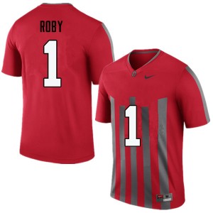 Men Bradley Roby Throwback Ohio State Football #1 Jersey 668258-149