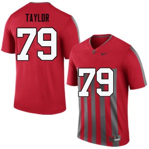 Men Brady Taylor Throwback OSU Football #79 Jersey 132925-793