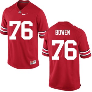 Men Branden Bowen Red OSU Football #76 Jersey 707330-118