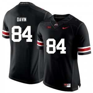 Men Brock Davin Black Ohio State Football #84 Jersey 374215-416